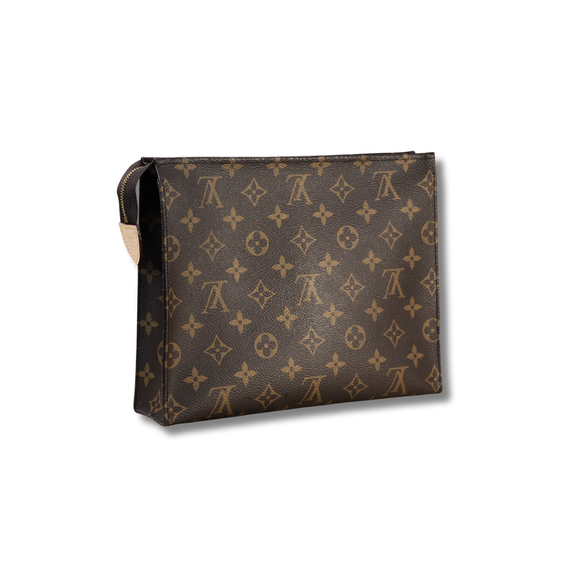Lv Louis Vuitton High-End Luxury Brand 99% New 26 Toiletry Bag Classic Fashion Luxury Clutch Bag for Women Wz