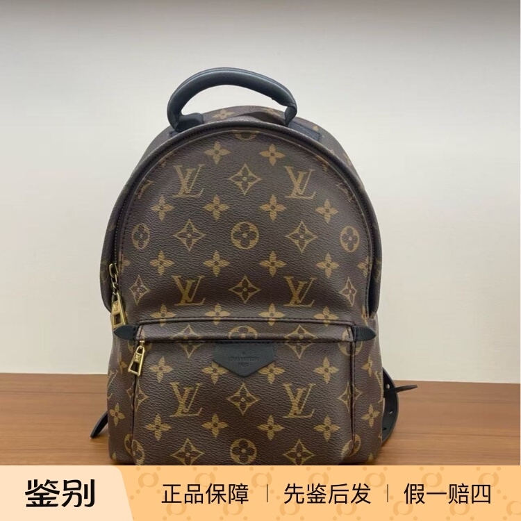 Lv Louis Vuitton High-End Luxury Brand 99% New Classic Monogram Palm Springs Small Backpack Wz Lv Louis Vuitton High-End Luxury Brand 99% New Classic Monogram Palm Springs Small Backpack Wz