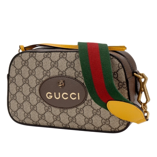 Gucci Luxury Brand 99% New Classic Tiger Head Monogram Camera Shoulder Crossbody Bag for Women Wz