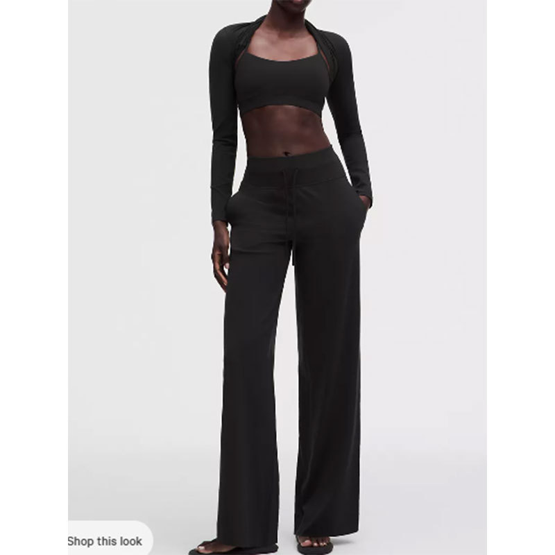 Lululemon Groove Wide-Leg High-Rise Pant High-Waisted Wide-Leg Pants【Xd】 Lululemon Groove Wide-Leg High-Rise Pant High-Waisted Wide-Leg Pants【Xd】
