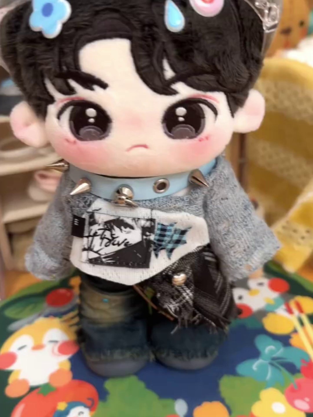 TNT时代少年团刘耀文属性20cm棉花娃娃同款周边玩偶_棉花娃娃_淘宝游戏网