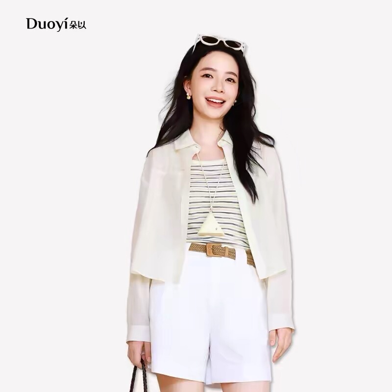 Duo Yi 2026 Summer New Women's Fashionable Versatile Short-Sleeved Shirt 41Dx439169 Original 259