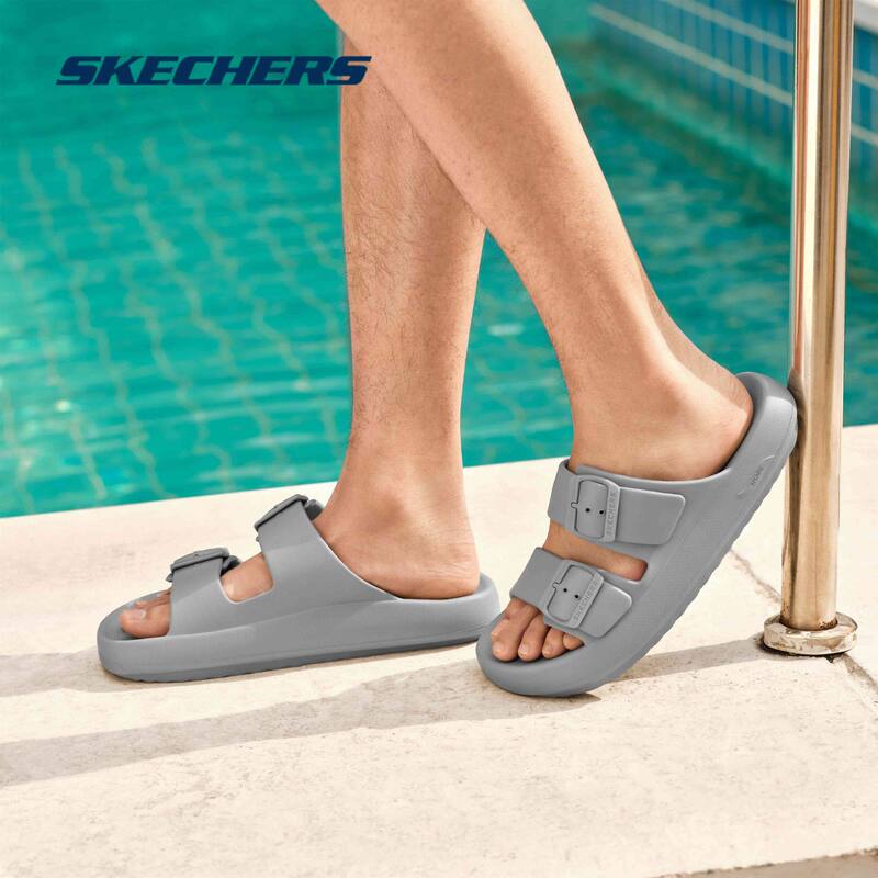 Skechers Men's Shoes Summer New Arch Support Sports Slippers Lightweight Outdoor Sandals