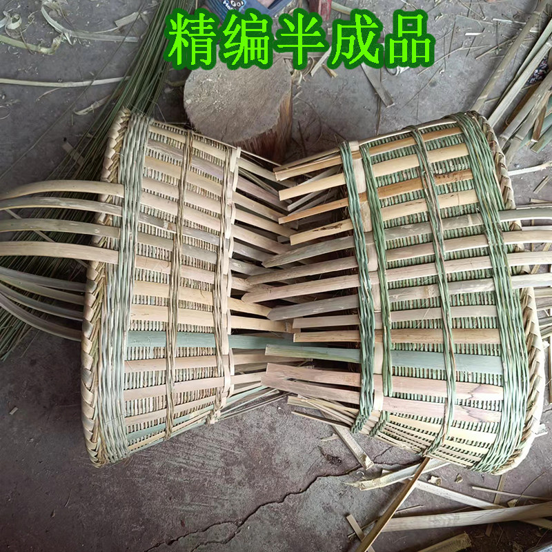 竹编手提篮：天然环保，装满生活的美好！🌿 -竹编织包装-淘宝百科网