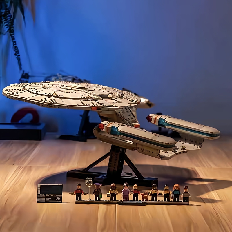 Creative Building Blocks 10356 Star Trek Federation Starship Enterprise Ncc-1701-D Giant Assembly Toy