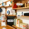 Perforated board bookshelf wall hanging shelf wall partition TV wall sofa wall hanging system solid wood