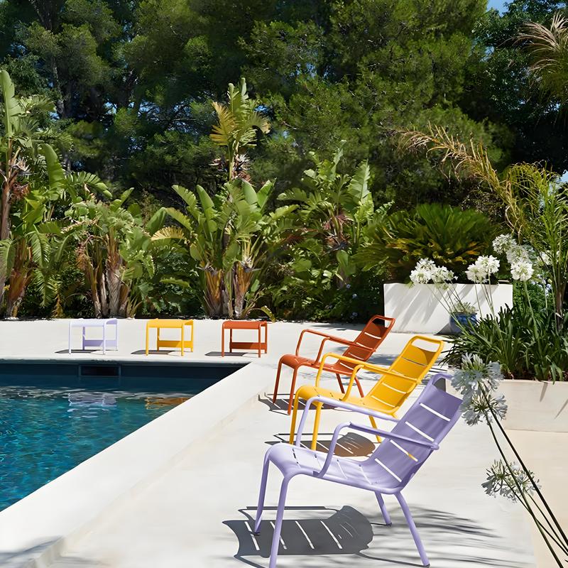 Outdoor Lounge Chair for Courtyard, Open-Air Balcony Lounge Chair, Popular Outdoor Swimming Pool Lounge Chair Set for Guesthouses Outdoor Lounge Chair for Courtyard, Open-Air Balcony Lounge Chair, Popular Outdoor Swimming Pool Lounge Chair Set for Guesthouses