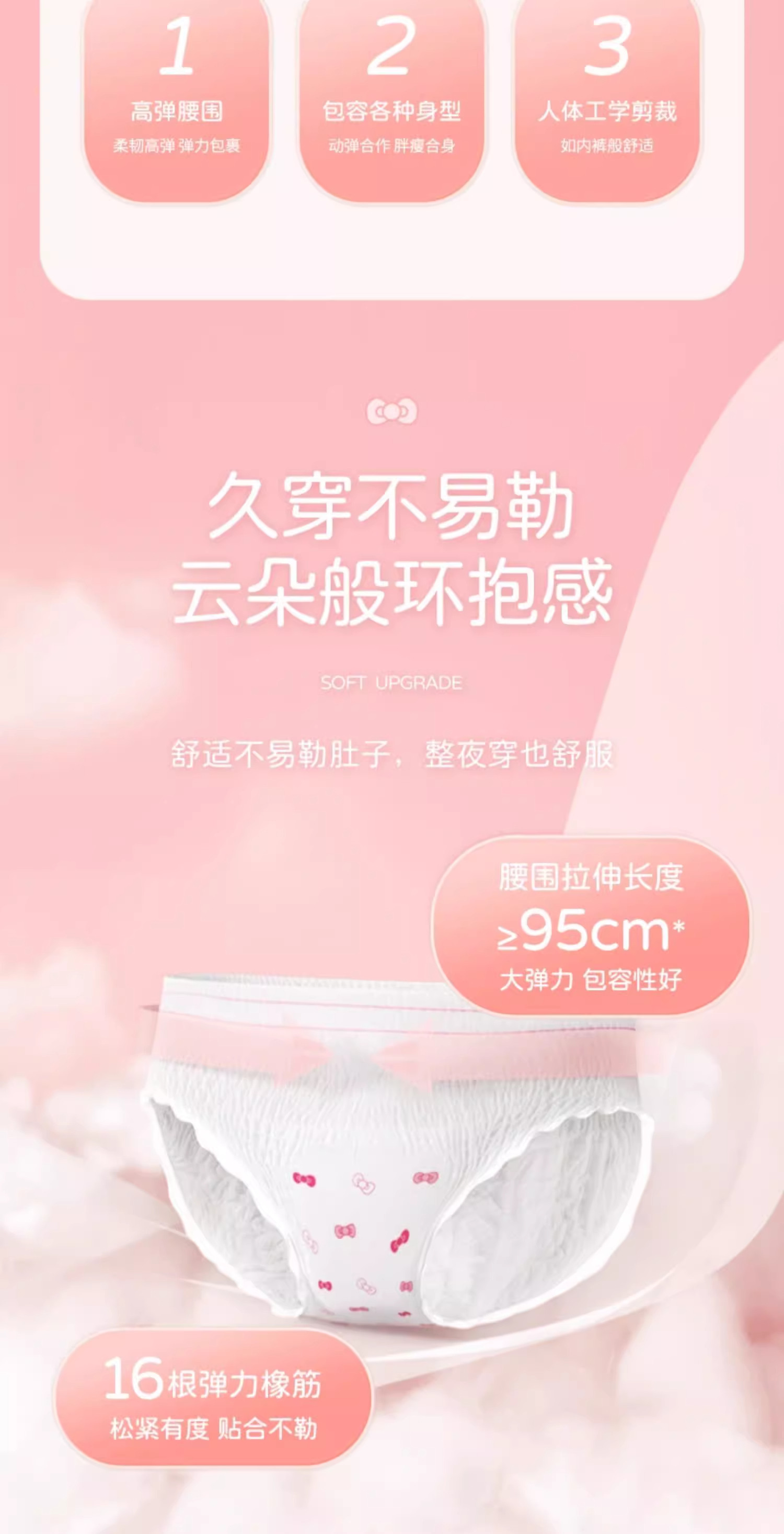 大包安睡裤女安心裤经期用姨妈防侧漏卫生巾安全夜安裤产妇拉拉裤 — 7