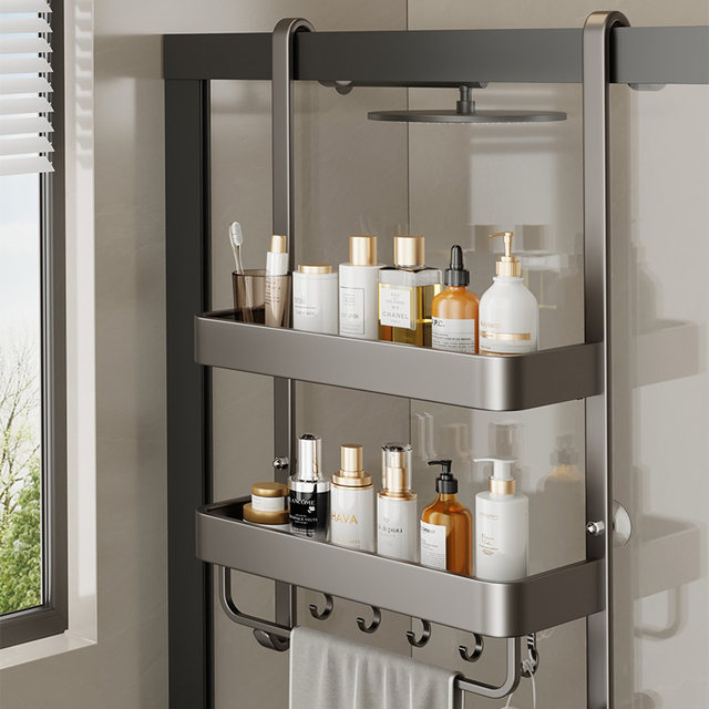 Bathroom shelf shower room shelf