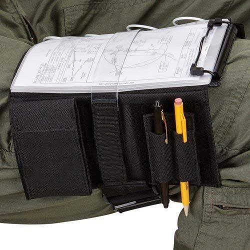 Portable Writing Board for Aircraft Pilots, Multifunctional Leg-Mounted Writing Board, Pilot Writing Knee Board Portable Writing Board for Aircraft Pilots, Multifunctional Leg-Mounted Writing Board, Pilot Writing Knee Board