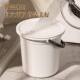 Portable Bucket with Lid, Thickened Household Large-Capacity Basin, Multifunctional for Student Dormitories, Bathing, Laundry, and Water Storage