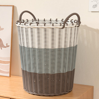 Dirty laundry basket home bathroom changing