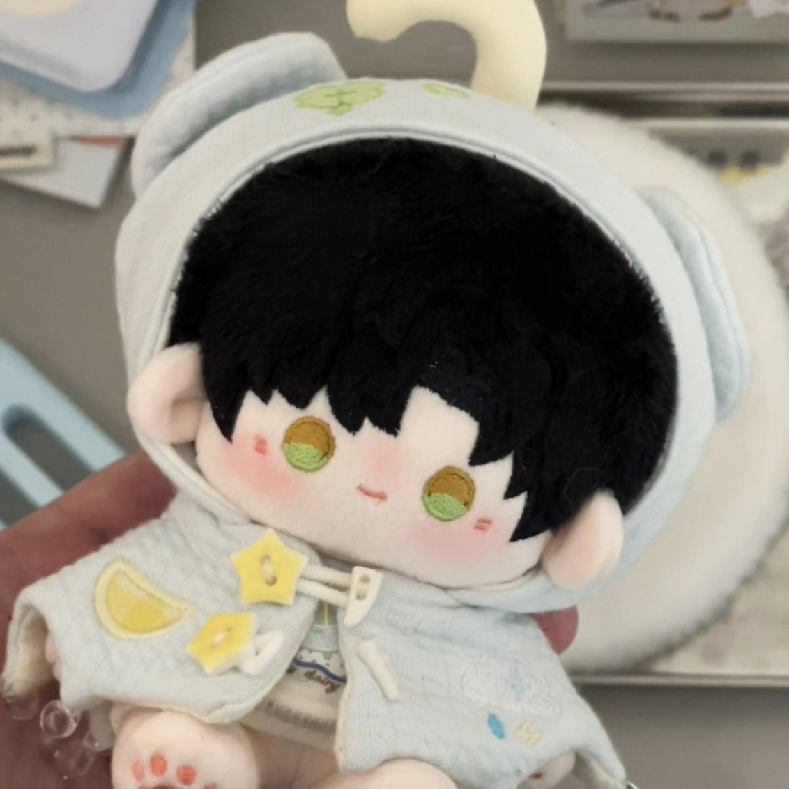 Love and Deepspace Fan-Made 3.94 in Bead-Eye Plush Dolls