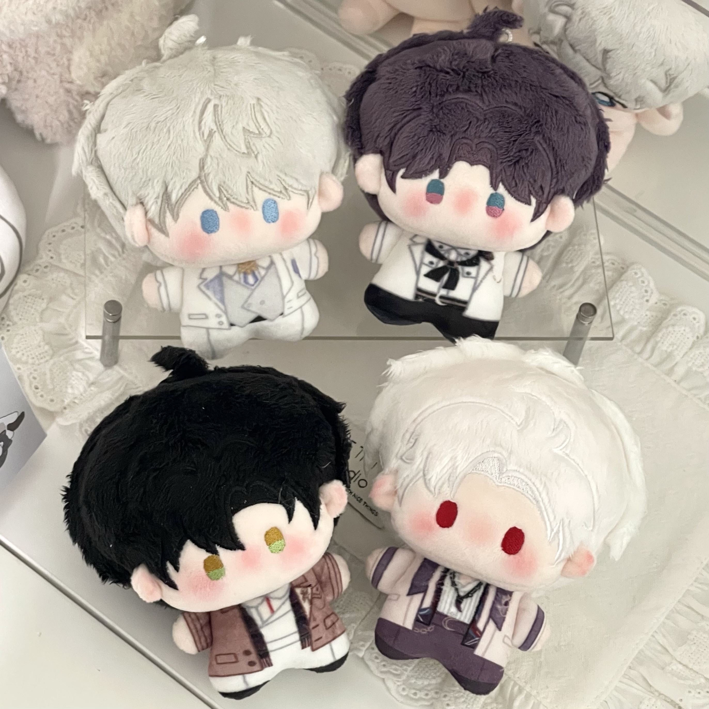 Love and Deepspace Fan-Made 3.94 in Birthday Plush Charms
