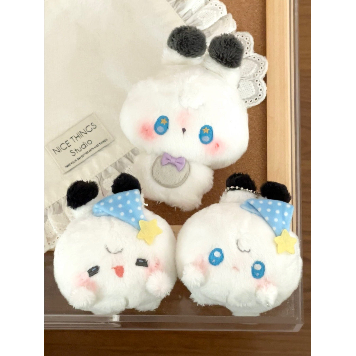 Love and Deepspace Fan-Made 3.15 in Animal Plush Charms
