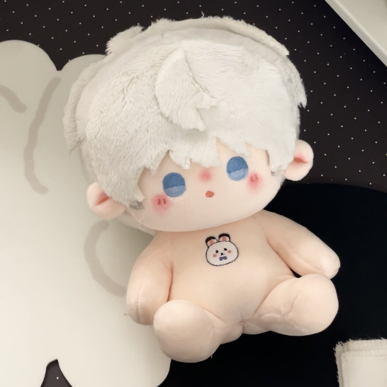 Love and Deepspace Fan-Made 7.87 in Skeleton Plush Dolls
