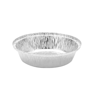 食品级耐高温圆形锡纸盘铝箔烤盘一次性家用
