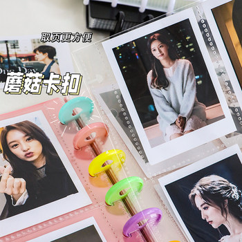3/5 inch two and four grid photo album card album binder buckle card small card storage book bills root collection book