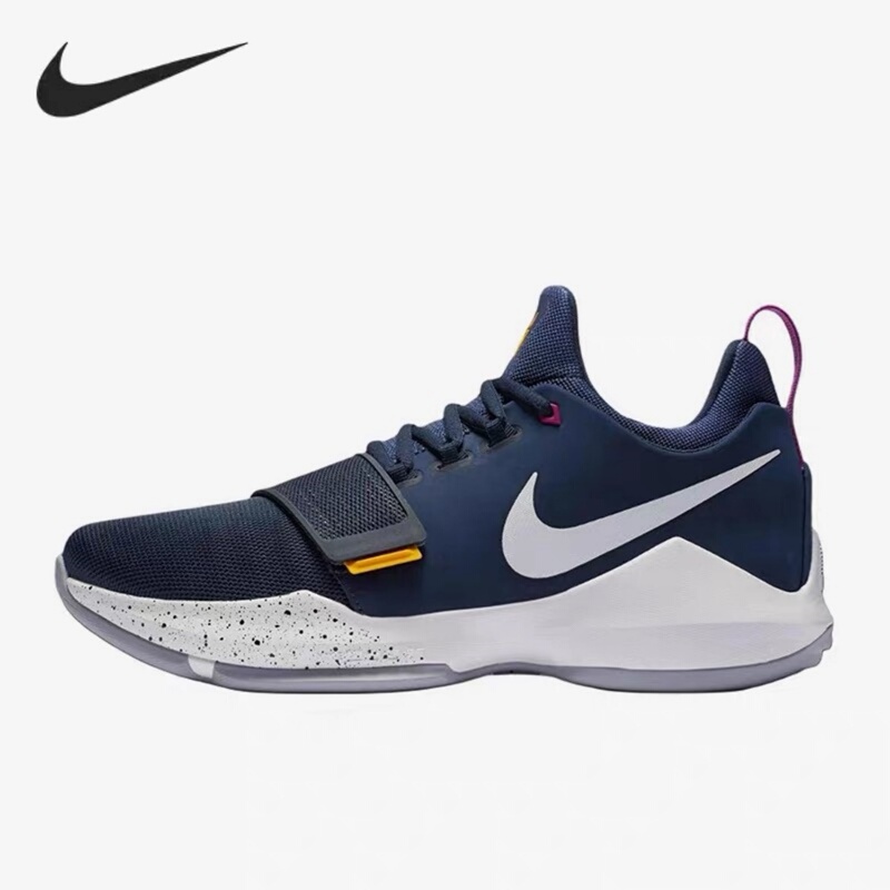 Nike Pg1 Paul George Men's Comfortable Cushioning, Anti-Torsion, Anti-Slip Low-Top Basketball Shoes Iv2869