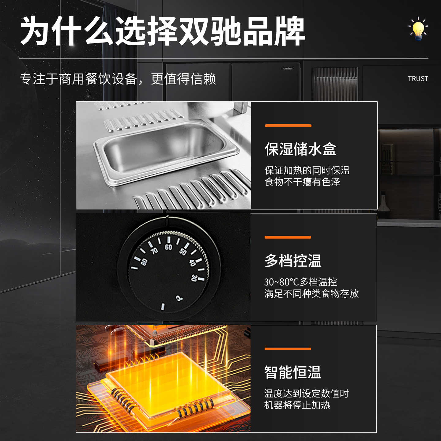 保温箱商用汉堡恒温食品展示柜加热柜便利店保温箱台式摆摊小型