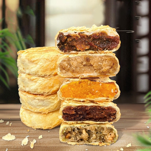 伯香村！黄庄月饼蛋黄酥330g/包