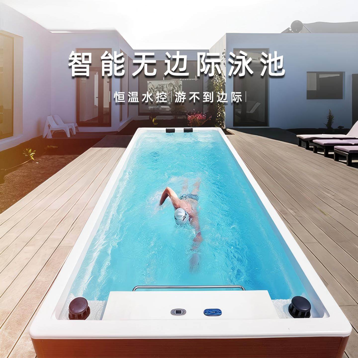 打造梦幻泳池生活:万事达无边际智能恒温泳池,享受夏日清凉!🌊 -游泳池-淘宝百科网
