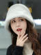 Mink Fur Hat for Women in Winter, Middle-Aged and Elderly, Full Mink Fur Ear Protection, Warm and Fashionable Mink Velvet Mother's Fur Cotton Hat
