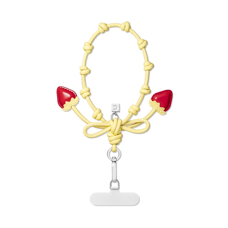 Cream Yellow Cloud Pink Bow Phone Wrist Strap Phone Chain Lanyard Wrist Strap Celebrity Style Keychain Pendant Cream Yellow Cloud Pink Bow Phone Wrist Strap Phone Chain Lanyard Wrist Strap Celebrity Style Keychain Pendant