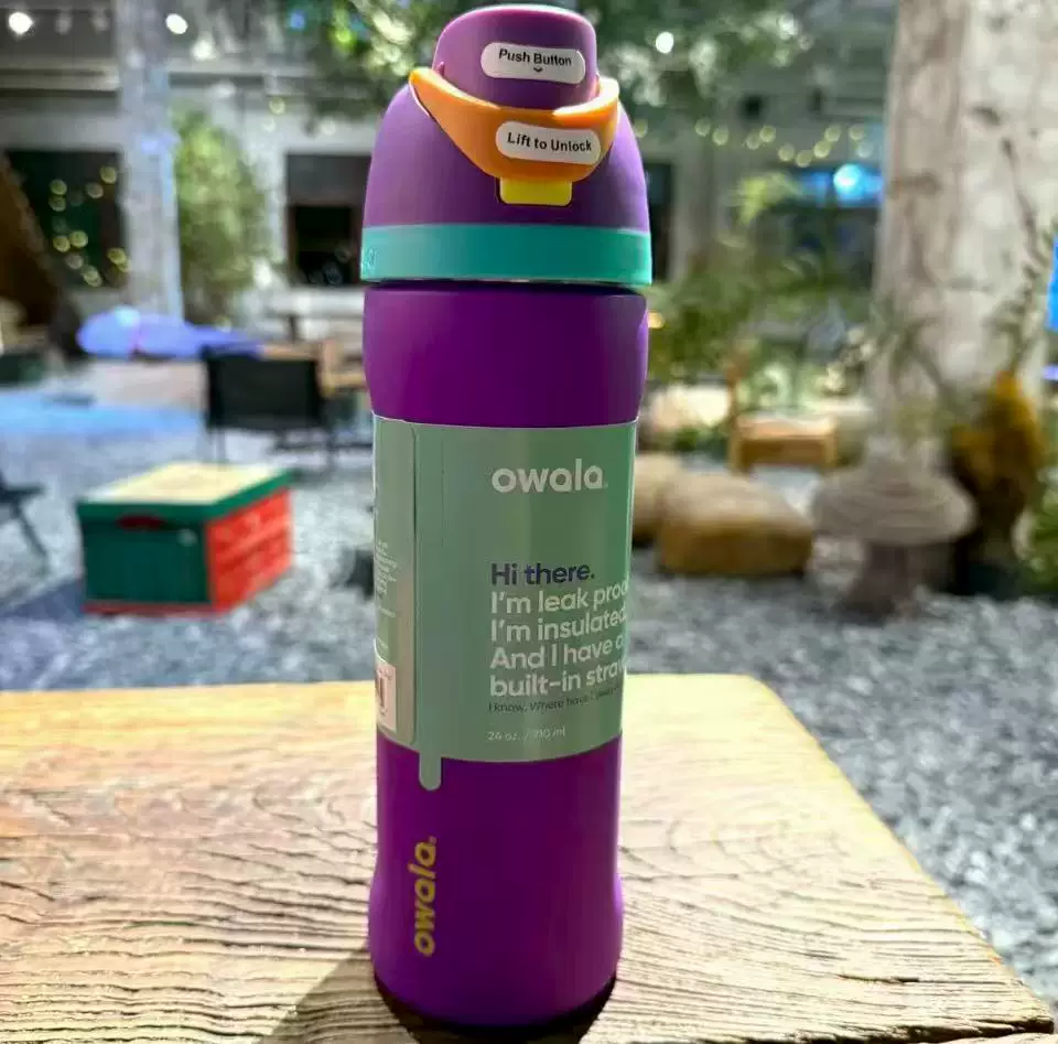 Термос Owala Kitty ограниченная серия FreeSip двойной напиток спортивная водяная чашка большой емкости трубка портативная чашка