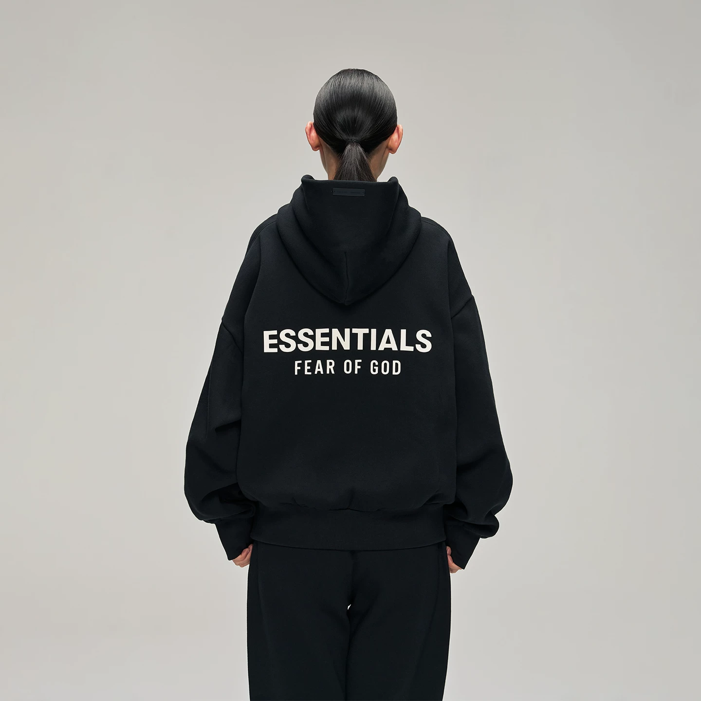 FEAR OF GOD ESSENTIALS Всегда на мужчине классическая худи с капюшоном