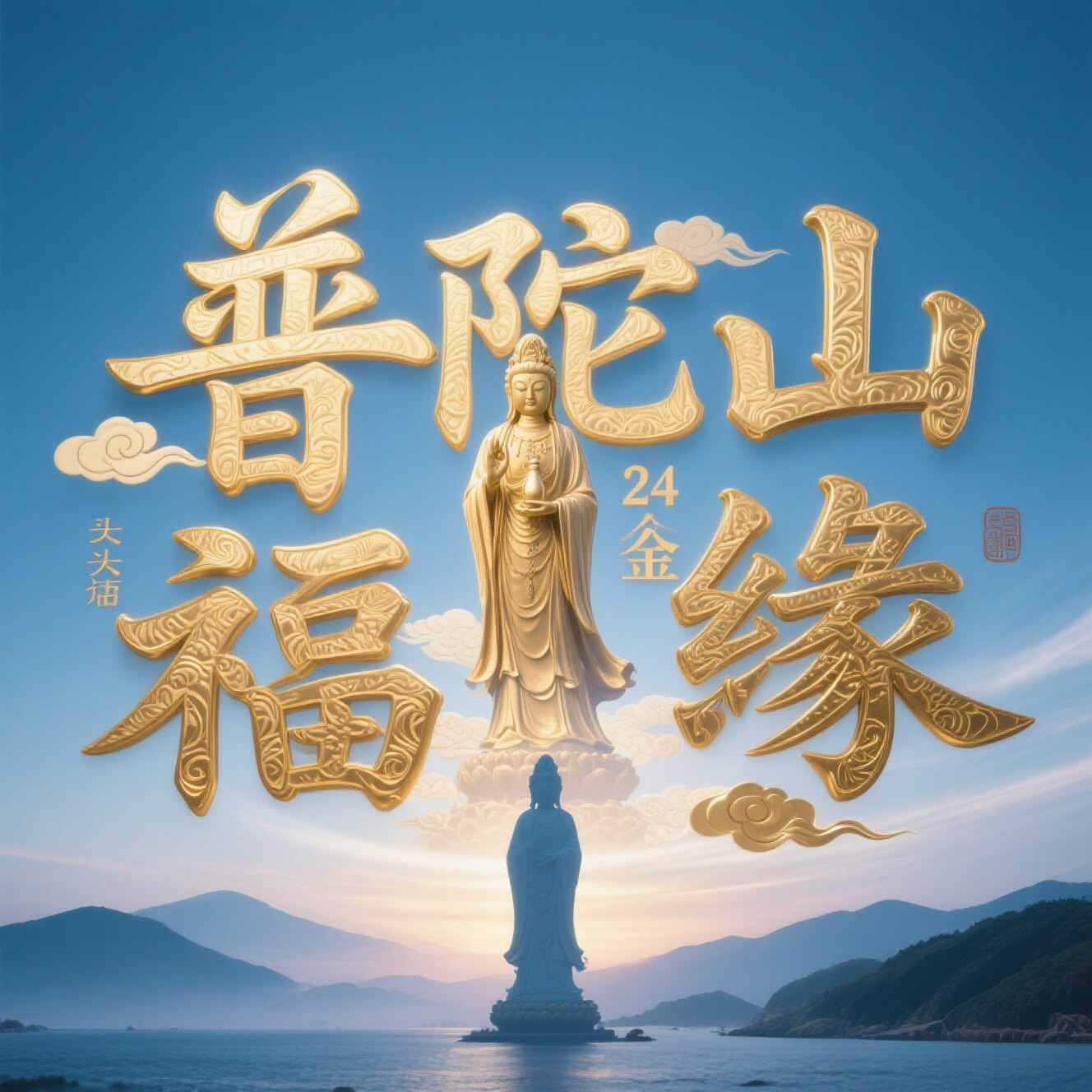 普陀福缘的LOGO