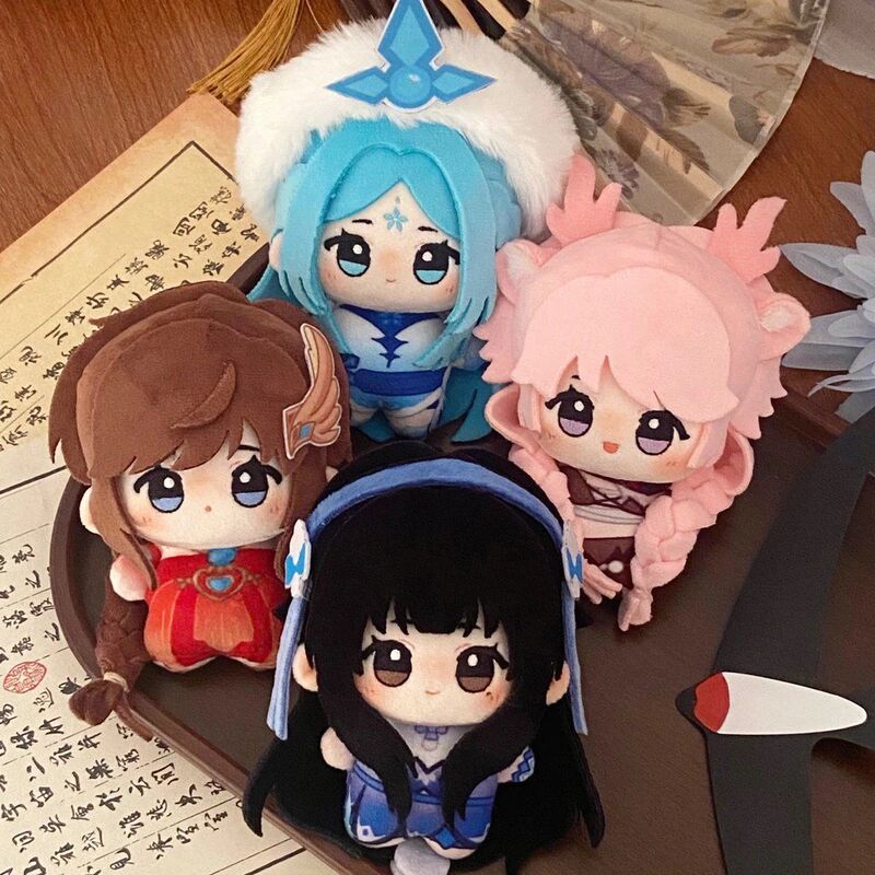 King of Glory Original Fan-Made Diao Xishi, Wang Zhaojun, Yao Shan Bamboo Bubble 10cm Printed Cotton Doll