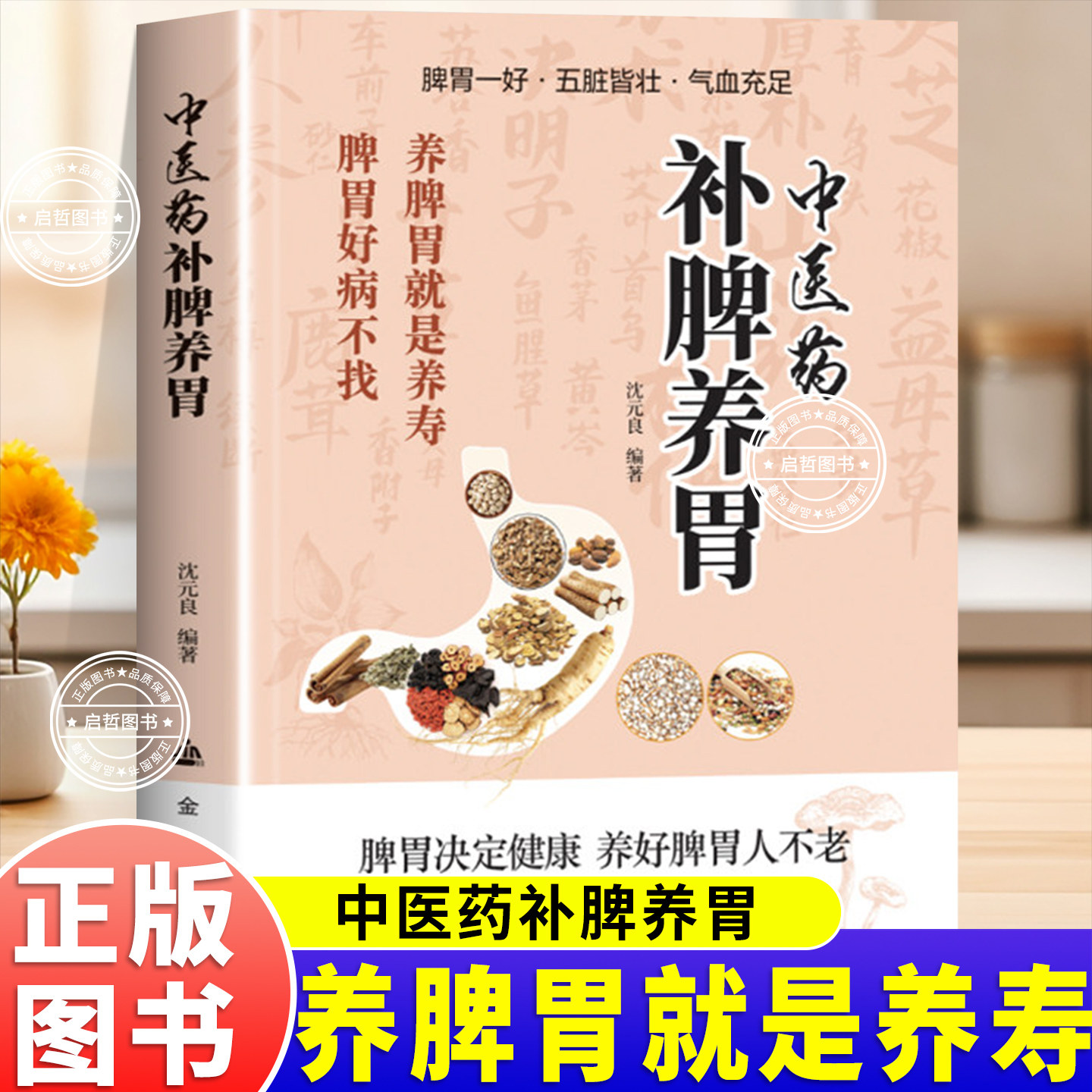 脾臓と胃を強化するための伝統中国医学ガイド：方法から薬食まで、健康維持、食事療法、薬食、日々の食習慣に関する包括的かつ実践的なガイド。脾臓と胃の健康維持、脾臓と胃の治療、五臓の滋養に関する包括的なガイド。