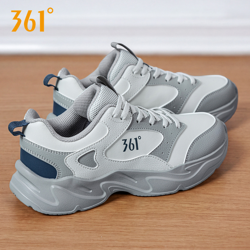 361 ° Simple Leather Casual Shoes for Women, New Lightweight Running Shoes for Women, Soft and Elastic Wear-Resistant Commuter Sports Shoes 361 ° Simple Leather Casual Shoes for Women, New Lightweight Running Shoes for Women, Soft and Elastic Wear-Resistant Commuter Sports Shoes