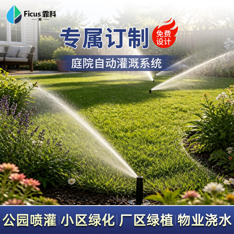 Greening Automatic Watering System Wireless Decoder Host Intelligent Sprinkler Irrigation Garden Design Complete Set of Equipment