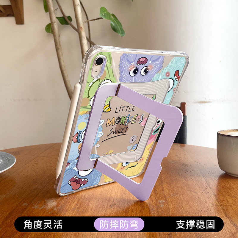 Suitable for Apple Ipad11 Tablet Protective Case Air8/Air7 Acrylic Pivot Case Ipadmini7/6 Cute Protective Case 2026 Model iPad Pro Transparent 9Th Generation 10Th Generation 12inch Mini5 Suitable for Apple Ipad11 Tablet Protective Case Air8/Air7 Acrylic Pivot Case Ipadmini7/6 Cute Protective Case 2026 Model iPad Pro Transparent 9Th Generation 10Th Generation 12inch Mini5