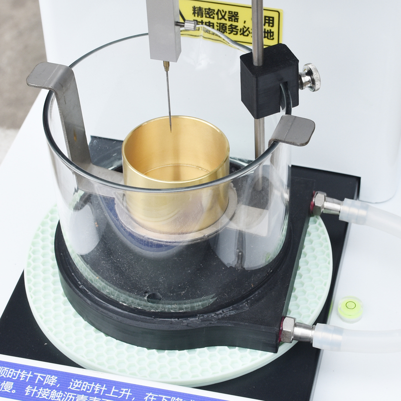 Specialized Circulation Water Tank for Asphalt Penetration Testing, High-Precision Miniature Thermostatic Water Bath, Accessory Water Bath Glass Tank