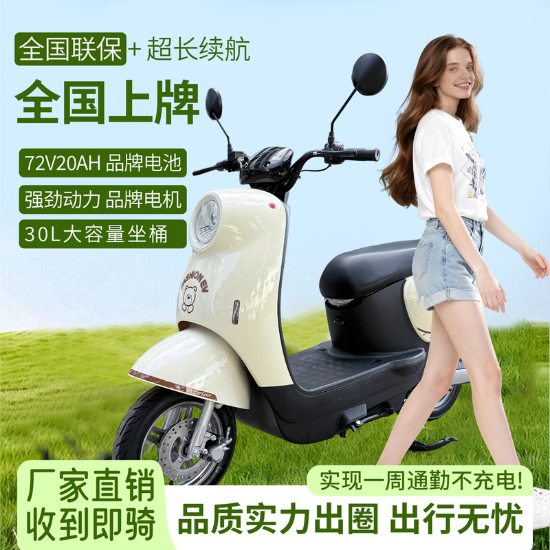 Feiye 2026 New Model Little Turtle King Electric Scooter for Women, Home Use, Ultra-Long Battery Life, Adult Mobility Electric Vehicle