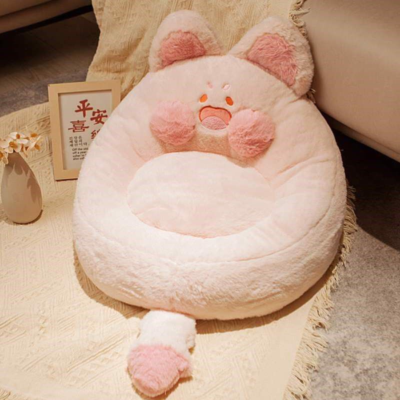 Mat tatami bay window Dudu cute sofa floor mat bedroom cat thickened cat futon lazy Dudu winter cushion