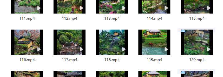图片[6]-144款唯美农村乡村风景农忙劳作打趣童年回忆情感治愈高清短视频素材【电商热销1355】-暗冰资源网