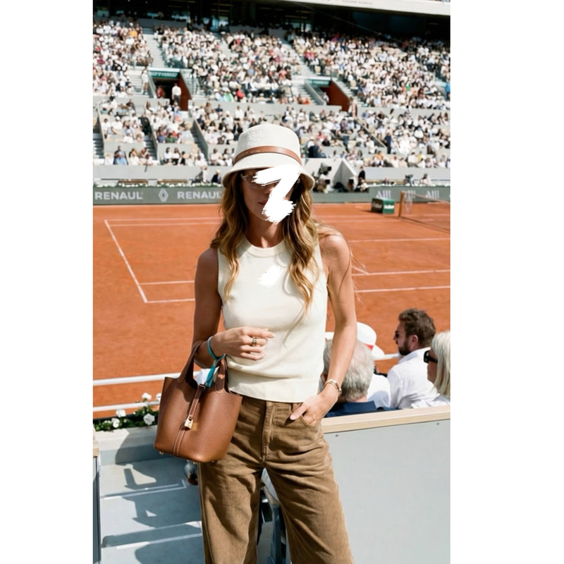 Early Autumn Wear 12-Gauge Superfine Wool Arc De Triomphe Embroidered Knit Vest, Welfare Edition