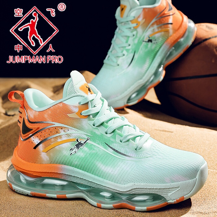 Authentic Jordan Grant Spring Basketball Shoes for Men, Ultra-Light Air-Cushioned Rebounding Shock-Absorbing Sports Shoes, Non-Slip Breathable Running Shoes