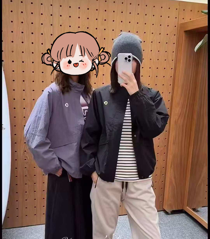2026 Suran Guo New Unisex Spring and Autumn Lightweight Woven Water-Repellent Jacket A0253Ja09