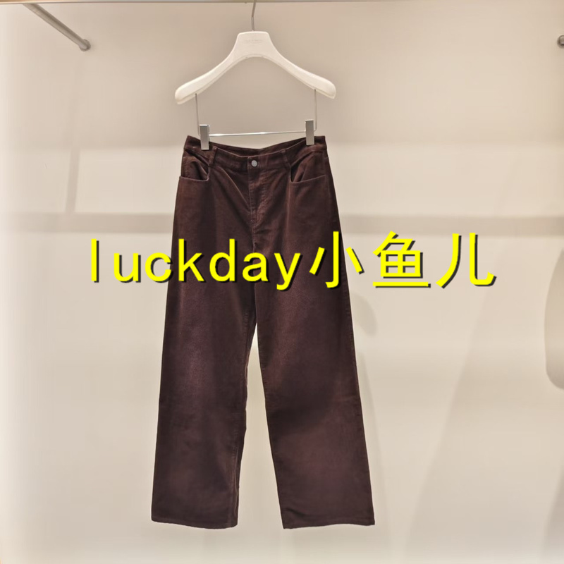 2K4Qb21 1299 160 Now Available in Two Colors [Xiaoyuer Genuine] 26 Winter 2-1 Casual Pants