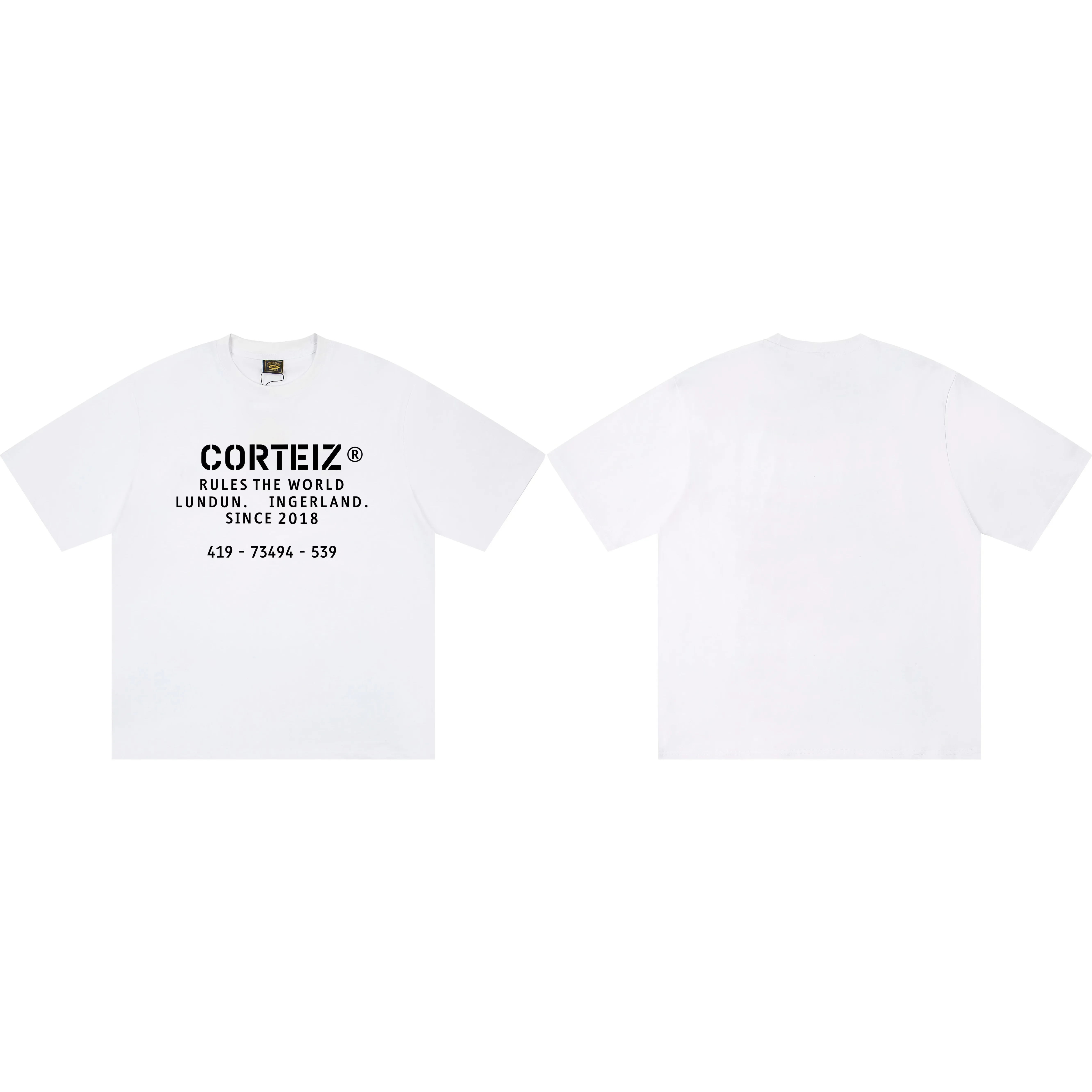 Футболка Corteiz X BBK Alcatraz Tee "Alcatraz Short Sleeve"