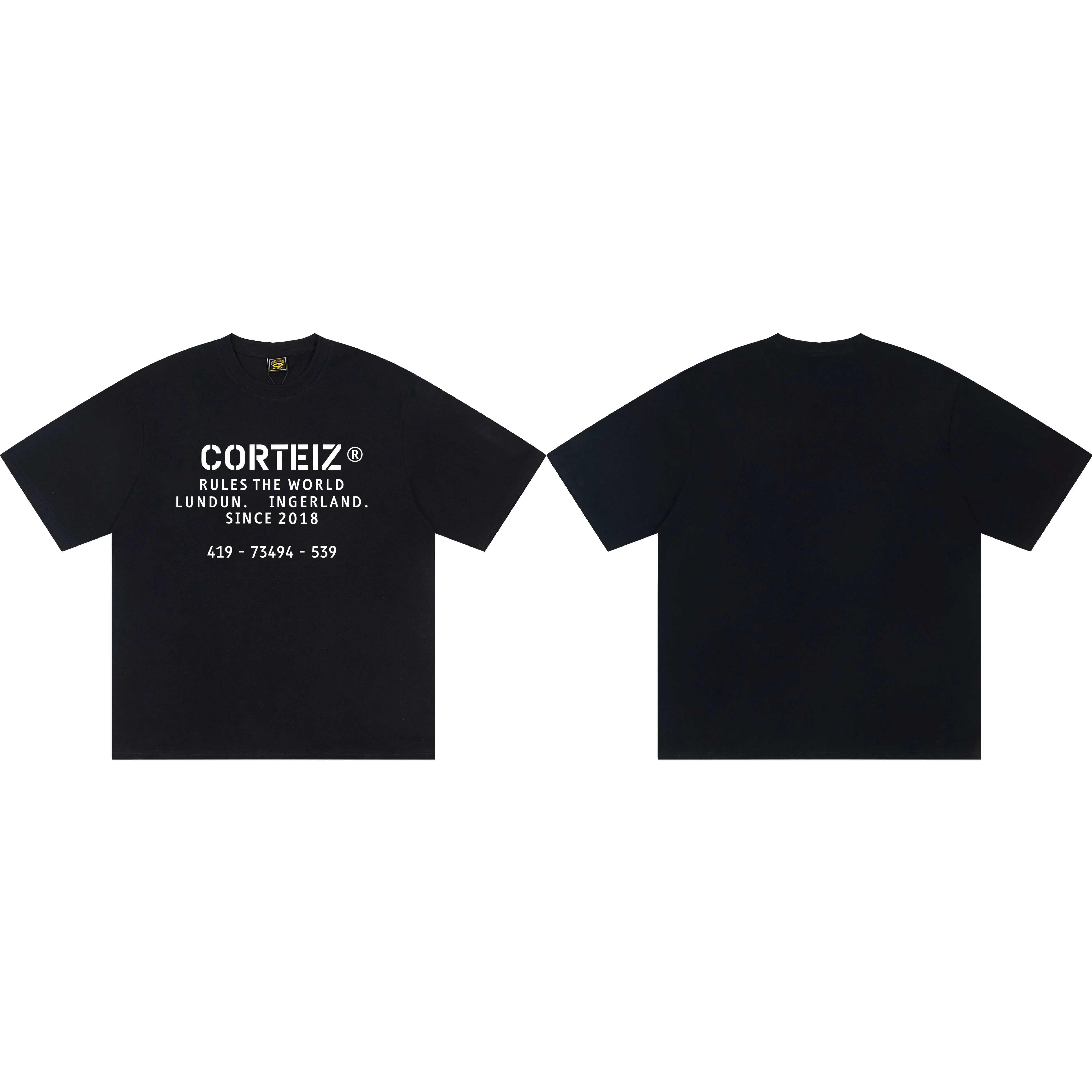 Футболка Corteiz X BBK Alcatraz Tee "Alcatraz Short Sleeve"