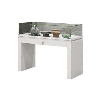 Paint hydraulic glass display cabinet museum booth cultural relics antique calligraphy and painting display cabinet corporate exhibition hall display cabinet