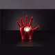 Iron Man Gloves Wearable on the Palm, Can Light up and Make Sounds, Cosplay Props and Toys for Kidsren and Teenagers