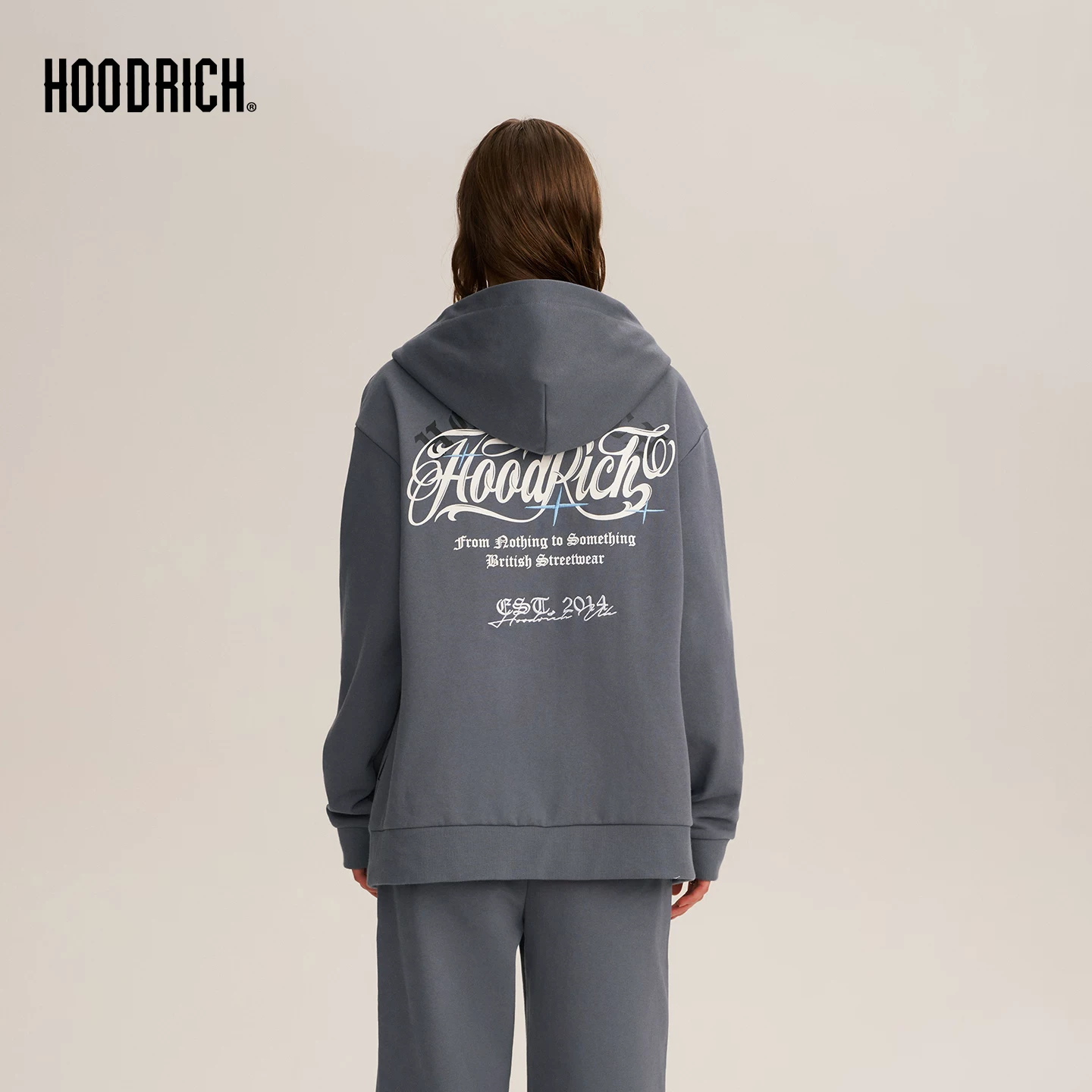 ХУДРИТС HOODY, модный мужской свитшот с вышивкой