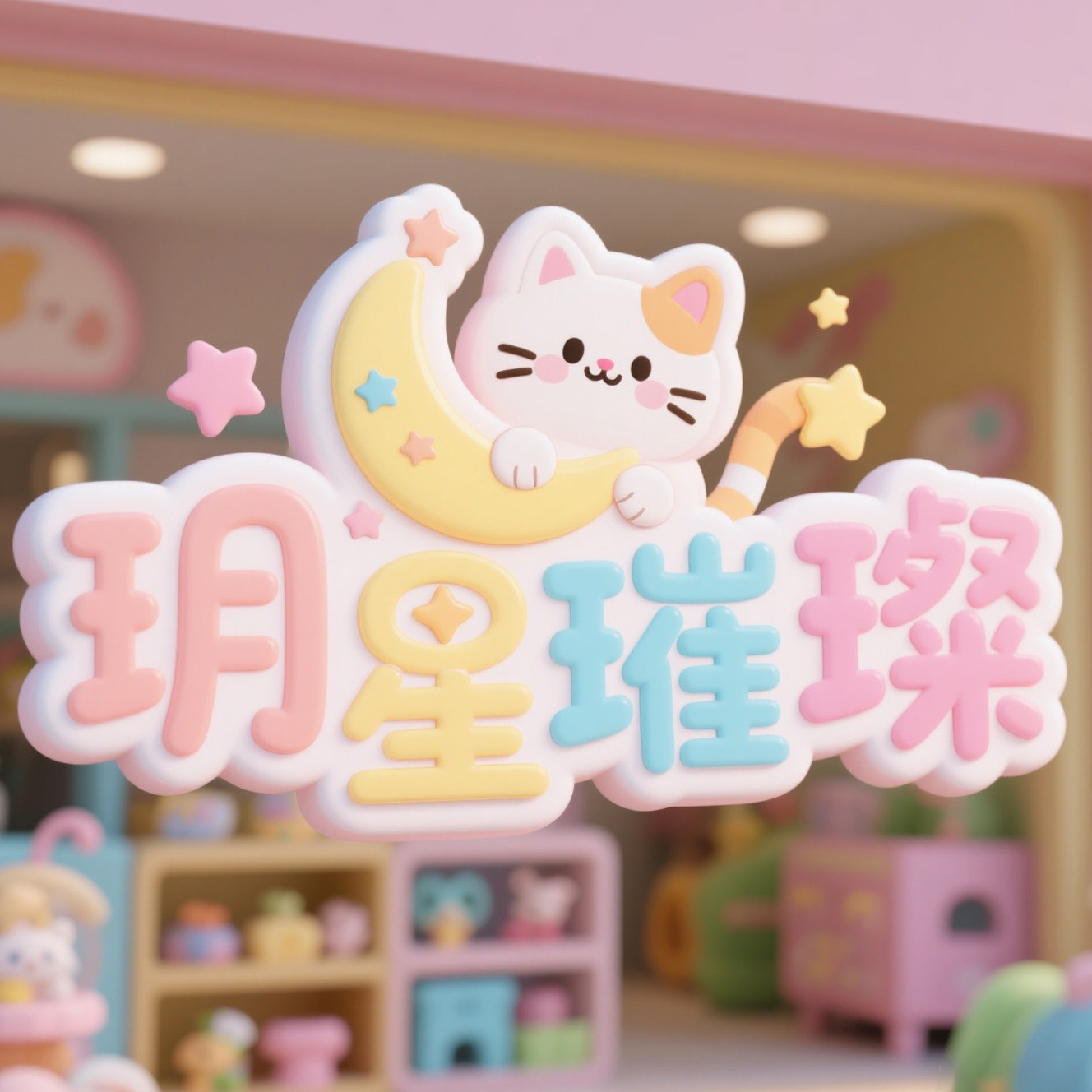 玥星璀璨旗舰店的LOGO